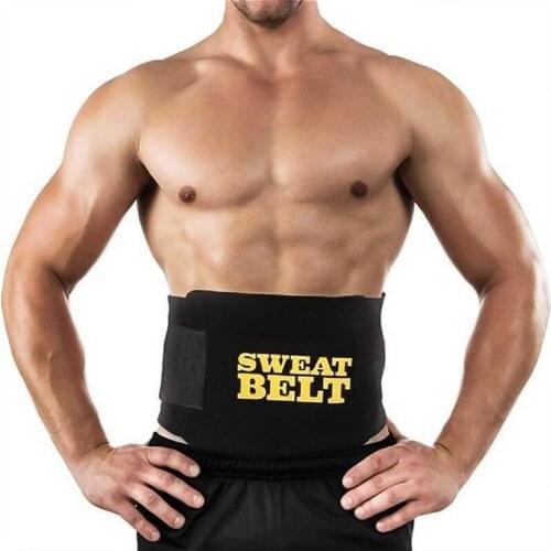 Unisex Sweat Waist Trainer Fitness Trimmer Belt Slimming Body Shaper for Weight Loss Shapewear Workout Shaper Corset