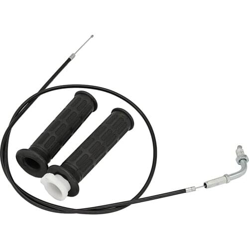 Rubber Handle Grip 22mm Grips ATV Motorcycle Dirt Pit Bike Motocross 7/8" Handlebar Thumb Throttle only