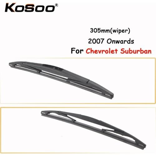 KOSOO Auto Rear Car Wiper Blade For Chevrolet Suburban,305mm 2007- Rear Window Windshield Wiper Blades Arm,Car Accessories