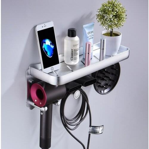 Special Hair Dryer Rack Without Punching Toilet Receive Rack Hair Dryer Cylinder Manufacturer Straight