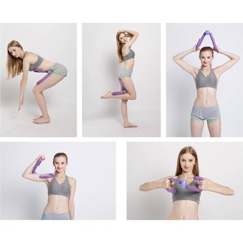 Thighs Exercise Clip Fitness Training Body Strength Trainer Leg Waist Chest Arm Trainer Women For Home Muscle Fitness Workout