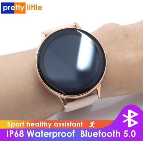 New Smart Watch Men And Women IP68 Waterproof Blood Pressure Fashion Simple Women Heart Rate Tracker Full Touch Screen