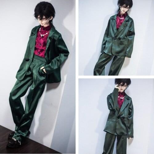 1/4 1/3 BJD Accessories Doll Clothes Coat + Trousers Casual Suit for BJD/SD MSD SD13 SD17 SSDF Uncle.Doll not included C0850