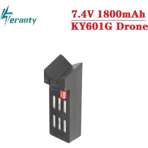 1PCS KY601G KY-601G Drone Original 7.4V 1800mAh Li-Po Battery with RC quadcopter spare parts Drone battery for KY601G Drone
