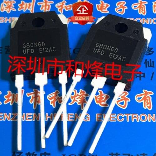 10PCS G80N60UFD SGH80N60UFD TO-3P