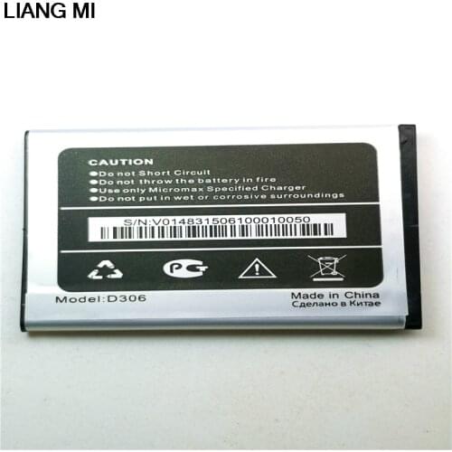 100% New 1400mah Replacement D306 Battery for Micromax D306 Bolt d306 Phone battery High quality with phone stander