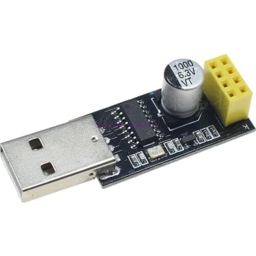 1000pcs ESP01 Programmer Adapter UART GPIO0 ESP-01 Adaptater ESP8266 USB to ESP8266 Serial Wireless Wifi Developent Board Module