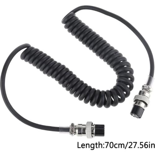 8 Pin Female to 8 Pin Female Aviation Microphone Mic Cable for Kenwood Transceiver MC-60 MC-60A MC-90 TS-2000 TS-570S