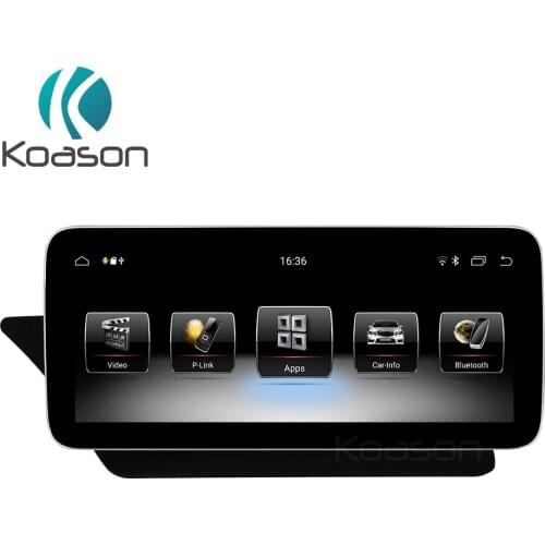 10.25" IPS LCD Monitor Touch Screen Android9.0 Car GPS Multimedia Player for Mercedes BENZ E class RHD Couple 2010-2016