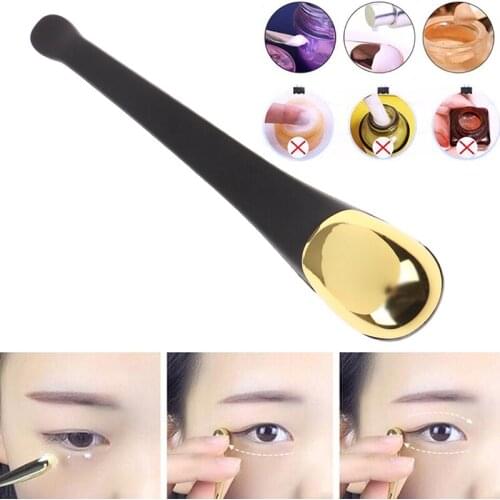 Facial Mask Mixing Brush Essence Mixing Metal Spatula Eye Cream Applicator Anti Wrinkle Eye Massager Stick Beauty Care