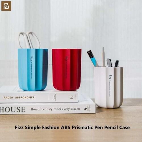 MIjia Fizz Simple Fashion Prismatic Pen Container ABS Multifunction Creative Pen Holder Potted Makeup Brush Holder