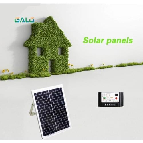 20 w 17V poly solar panel for DC24V gate system Solar energy conversion power to provide power