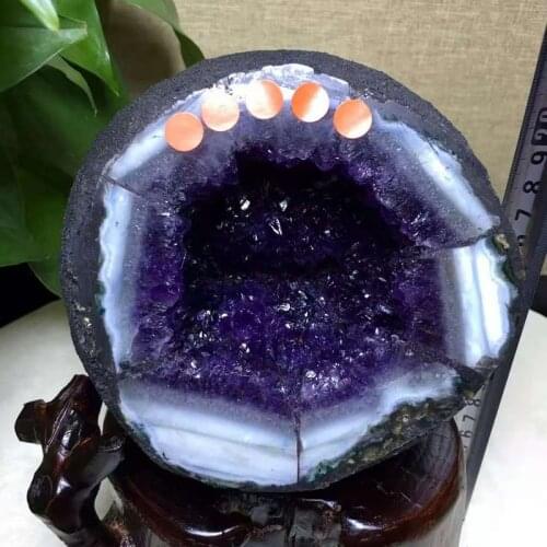 Natural amethyst cluster Amethyst cave cornucopie Wealth dissipating magnetism to drive away evil town house decorations