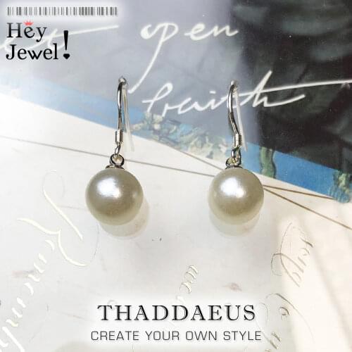 Pearl Drop Earrings from the Silver,Europe Style Glam Fashion Good Jewerly For Women,2017 Gift In 925 Sterling Silver Soul