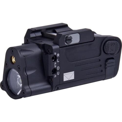 Tactical White SBAL-PL LED Light Weapon Flashlight With Red Laser On Standard Pistol Rails Or M1913 rail Systems