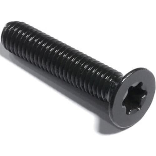 10/50 M2 M2.5 M3 M4 M5 M6 m8 Black GB2673 Six-Lobe Torx Head Flat Countersunk Screw Six Lobe Bolt Machine screw