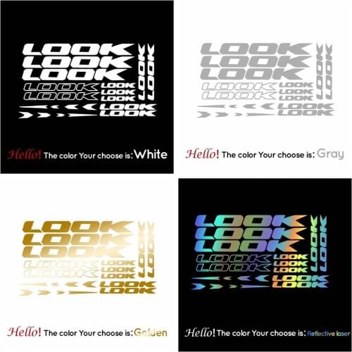 Mtb Aufkleber Rahmen Rennrad Mountainbike Radfahren DIY Bike Dekorative Aufkleber Bike Reflektierende Aufkleber,43cm*24cm