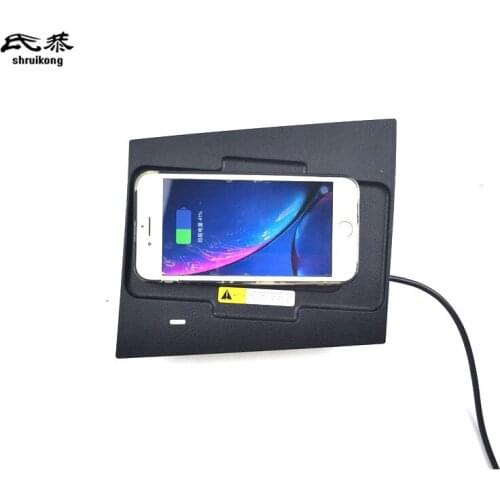 1set 15W fast car QI wireless charger charging phone holder for 2019-2021 Hyundai I20 car accessories