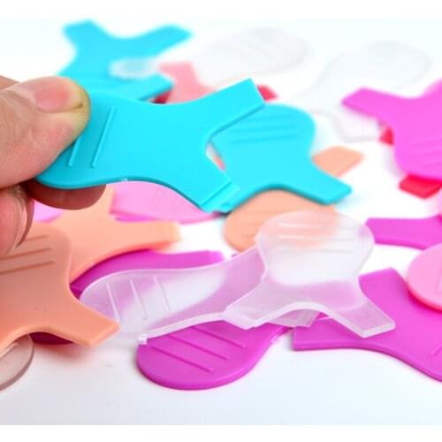 10 Pcs Reuseable Plastic Eyelash Brush Clean Y Shape Grafted Eyelashes Brushes women Makeup Mascara Tools
