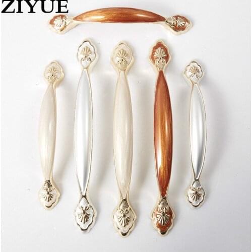 2PCS/Lot Free Shipping Drawer Cabinet Door Handle Zinc Alloy Antique European Furniture