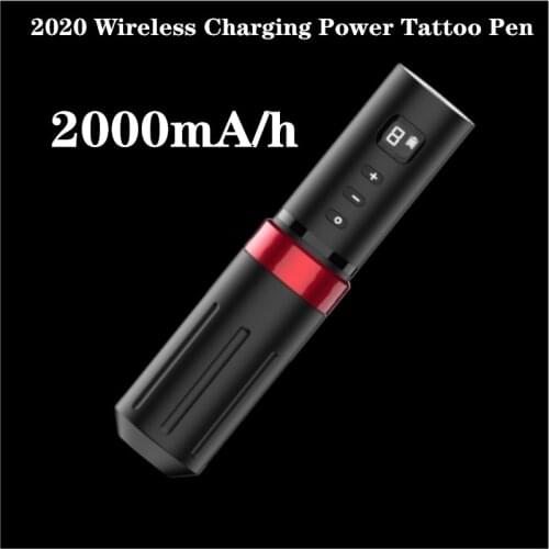 2020 New Arrival Wireless Charging Tattoo Machine Pen Mabuchi Motor Strong Quiet For Tattoo Liner Shader Free Shipping