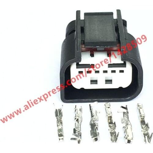 5 Sets 6 Pin Automotive Rear View Camera RVC Plug Waterproof Electrical Connector For Ford Focus