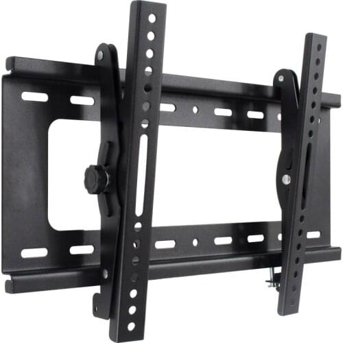 C42 Universal TV Wall Mount Adjustable Ultra Slim Plasma Tilt Vesa Mount Monitor LCD LED TV Wall Bracket Stand for 26''-55