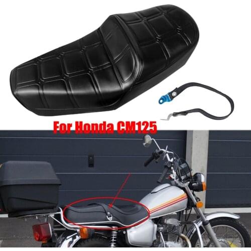 For Honda CM125 Motorcycle Seat Cover With Strap Rainproof Waterproof Motorbike Scooter Heat Insulation Cushion Protection
