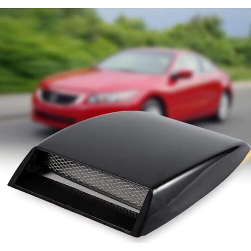 Cars Decorative Air Flow Intake Hood Simulation Air Vent Universal for Sedans SUVs Trucks