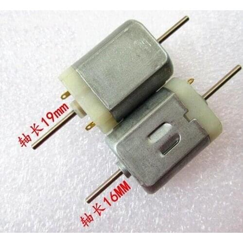 FC-280 Strong Magnetism Double Long Axis Motor Micro DC Motor 6V 10000rpm