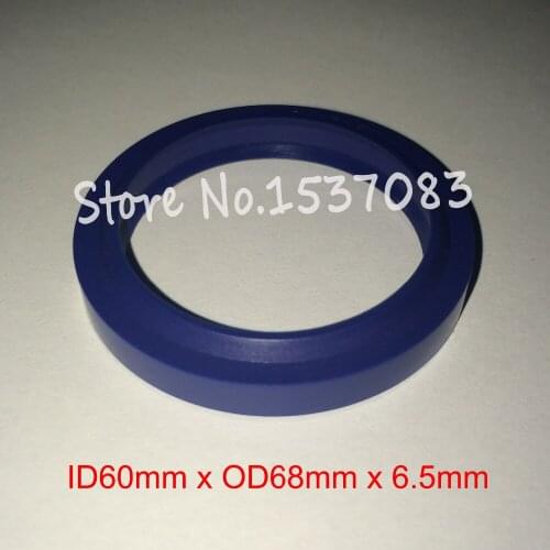 Hydraulic ram cylinder seal kit wiper seal o ring 60mm x 68mm x 5mm x 6.5mm