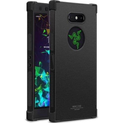 Imak for Razer Phone 2 TPU Case Airbag Shockproof Back Cover for Razer Phone 2 Case Matte /Metal Soft Silicone