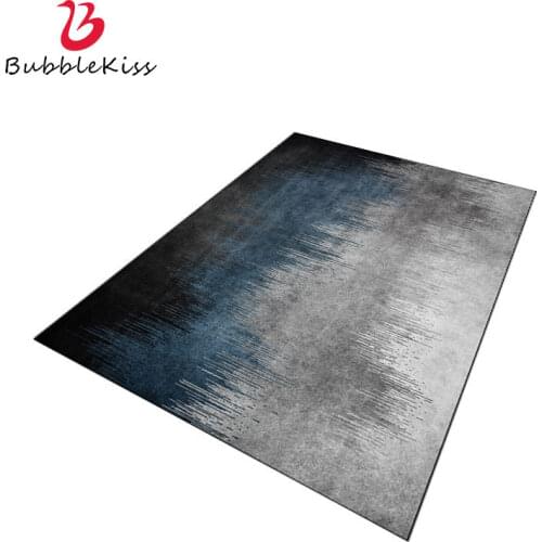 Bubble Kiss Nordic Style Carpets For Living Room Blue Abstract Gradient Bedroom Customize Area Rugs Home Decor Non-Slip Door Mat