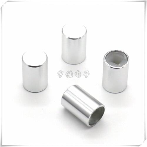 10 Piece 10 × 15MM aluminum alloy light touch switch cap computer case key switch cap square hole 3.2 × 3.2mm