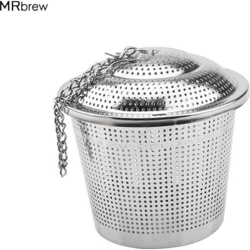 Hot ! Stainless Steel Hop Steeper - Herb Ball dry hopping home brew