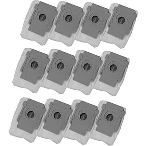 12Pcs Dust Bags Replacement For Irobot Roomba I7 I7 Plus S9 E5 E6 E7 Disposal Bags For Irobot Vacuum Cleaner Accessories