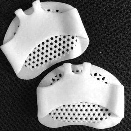 Metatarsal Breathable Toe Separator High Heel Insole Gel Forefoot Pads Honeycomb Front Palm Pad Breathable Foot Pad