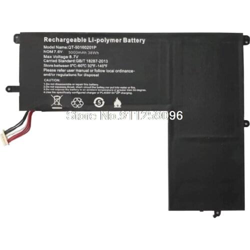 Laptop Battery For QT-50160201P 7.6V 5000mAH 38Wh New