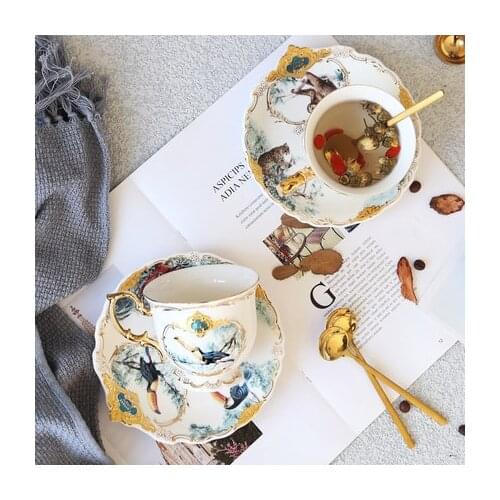 Чашки с блюдцами Pidgeotto China At AliExpress