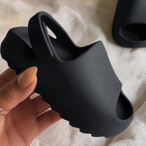 Boys Girls Foam Beach Summer Slides Bone ResinChildren Lightweight Water Shoes Baby Toddler Kids Adults Slip-On Fashion Sandals