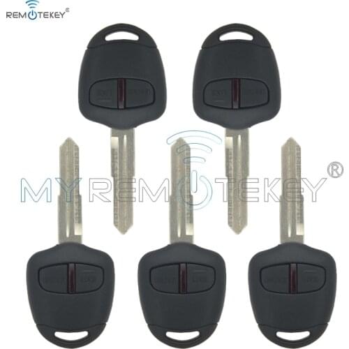 Remtekey 5pcs Remote key 2 button MIT11R profile 434mhz ID46LCK for Mitsubishi Shogun Pajero Lancer Outlander Colt Mirage