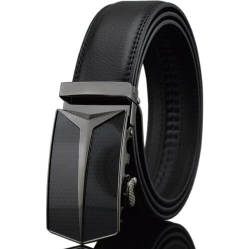 Leather Belt Men Designer Belts Men High Quality Cinturones Hombre Ceinture Homme Cinto Strap 3.5cm Automatic Buckle belt