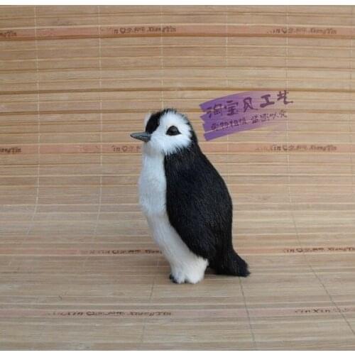 Cute simulation penguin toy polyethylene & furs Antarctic penguin doll gift about 6x8x13cm 2206