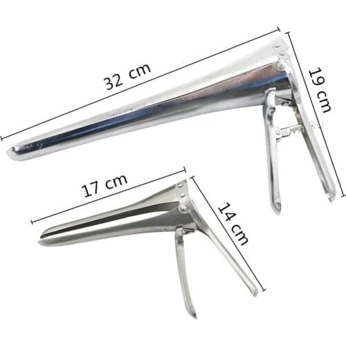Vaginal Dilator for Animals Sheep Cow Vaginal Speculum Cattle Stainless Steel Dilator Veterinary Equipment Farm Tools 1 Pcs