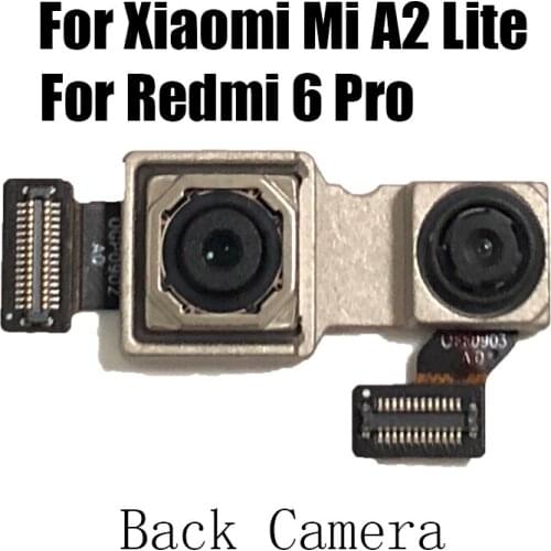 Back Facing Camera Rear Main Camera Big Camera Module Flex Cable For Xiaomi MI A2 Lite / Redmi 6 Pro Replacement Repair Parts
