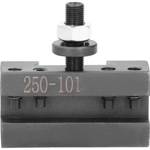 1Pcs/2Pcs/4Pcs 250-101 US Type Quick Changing Tool Post Holder High Carbon Steel Milling Machine Fast Change Cutter Tool Chuck