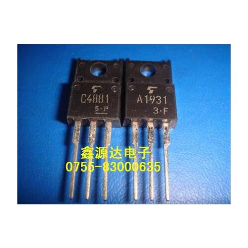 2SC4881/2SA1931 C4881/A1931 2SD2655 WM BFS520 N2T MIP163 2SK1995 K1995 AOT418 T418