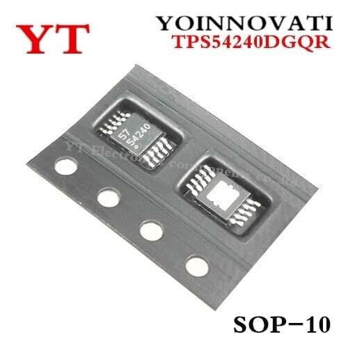 5pcs/lot TPS54240DGQR TPS54240 MSOP10 REG BCK SPLIT RAIL ADJ IC Best quality