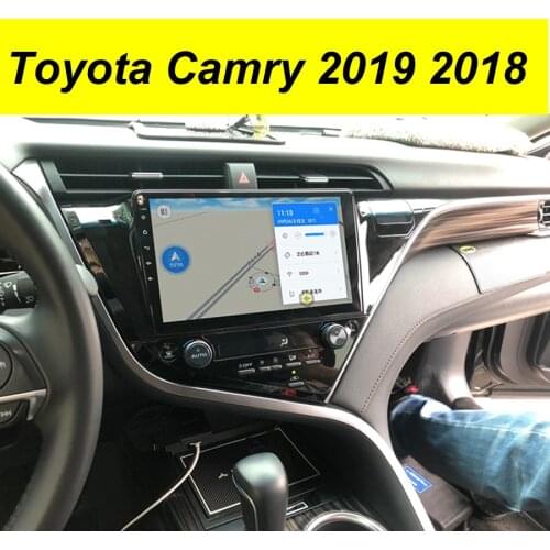 64GB Android 10.0 2Din Car Dvd Multimedia Player GPS For Toyota Camry 2019 2018 Autoradio Bluetooth Navigation Stereo Head Unit