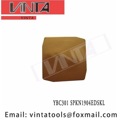 Free shipping high quality 10pcs/lots YBC301 SPKN1904EDSKL cnc carbided milling inserts